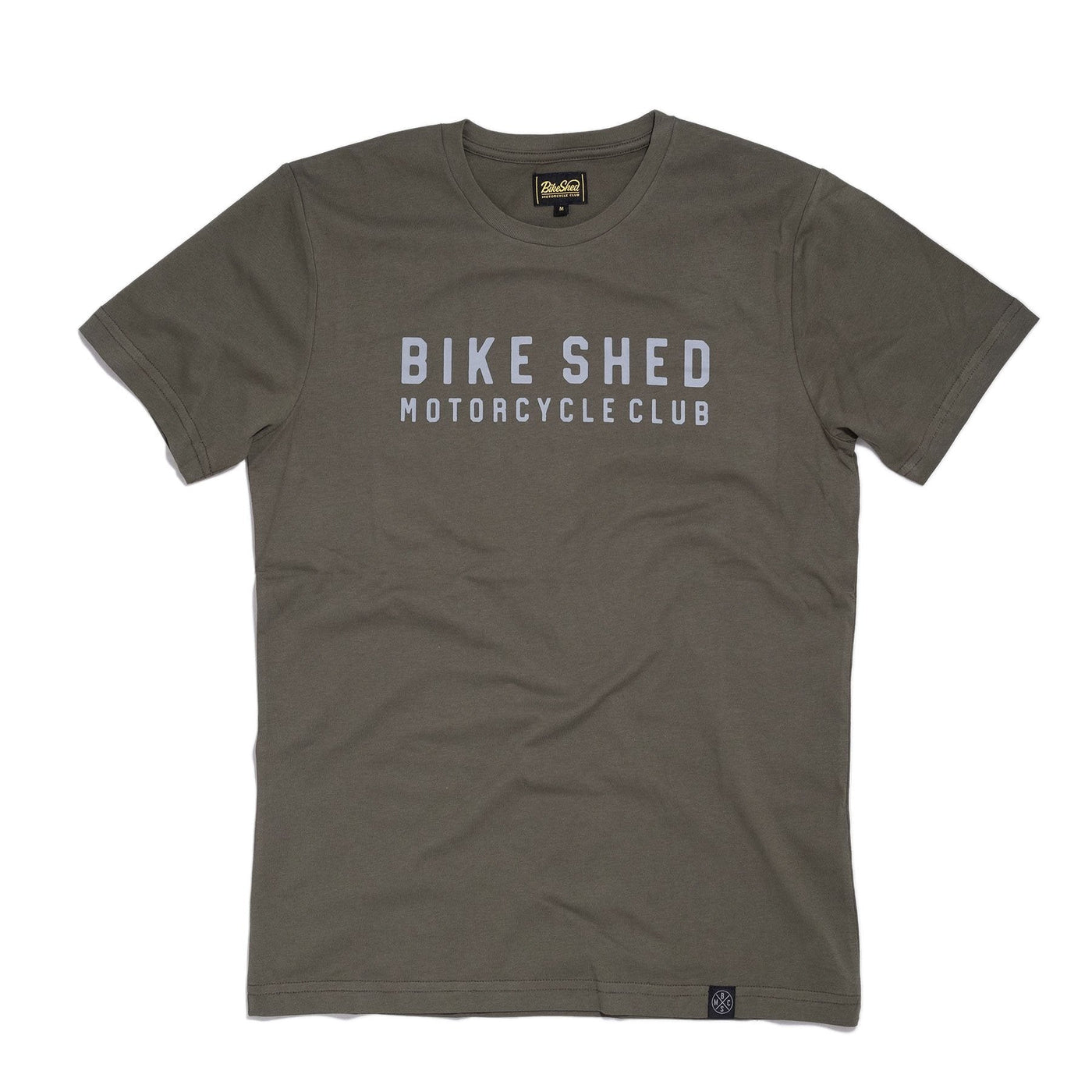 Bike Shed T-Shirt Brick Khaki