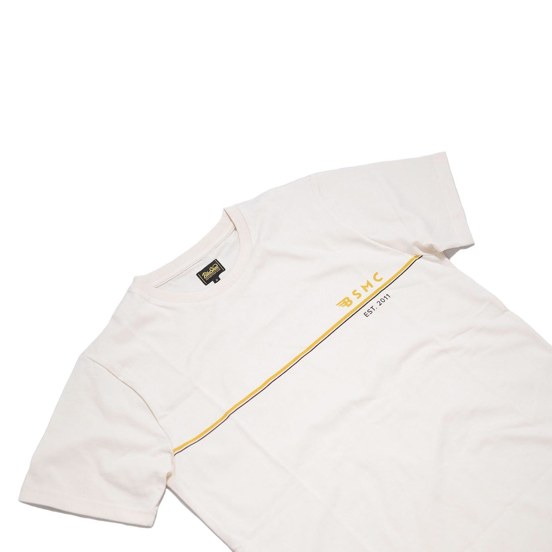 Bike Shed T-Shirt Wingline Ecru