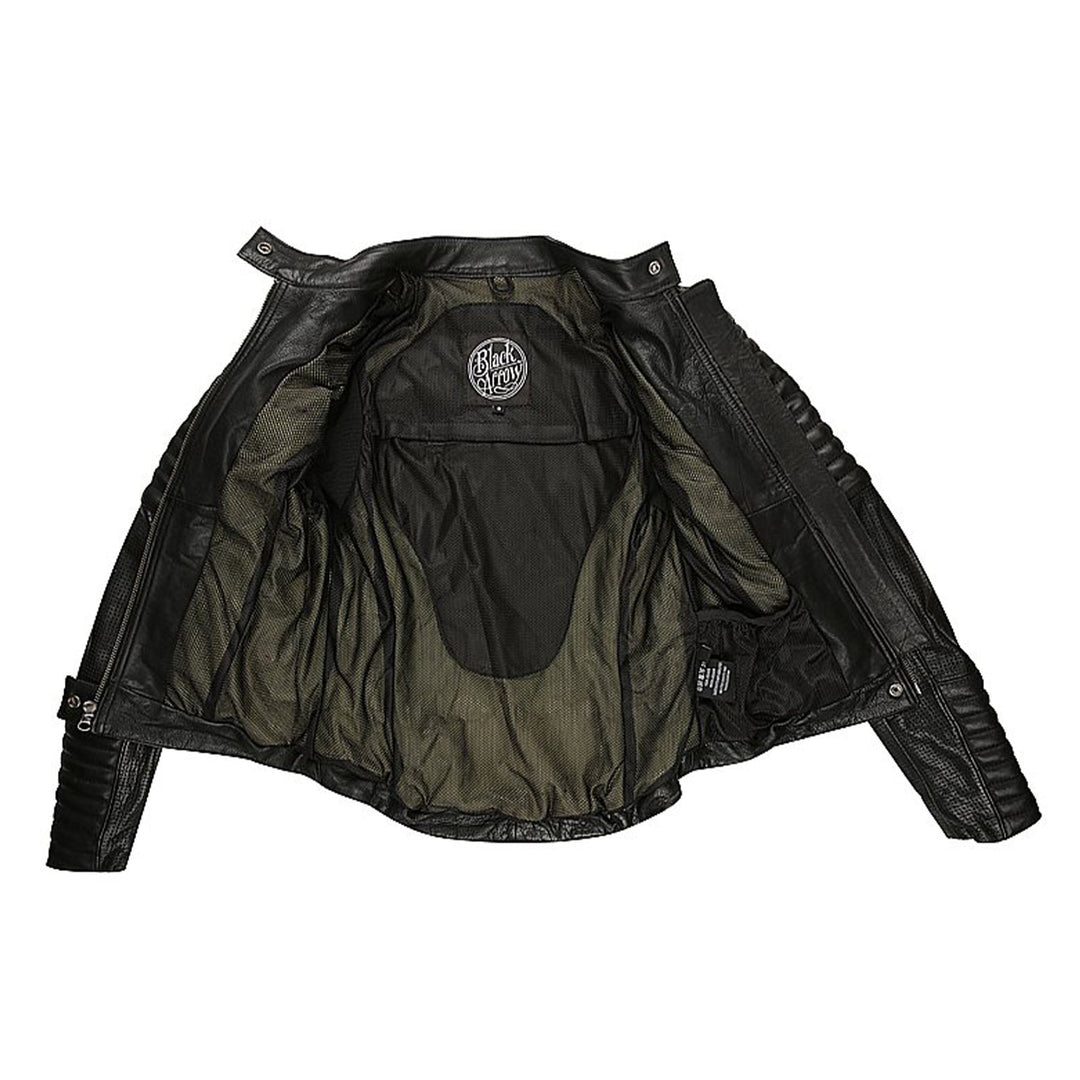 Black Arrow Damenlederjacke Wild & Free Black