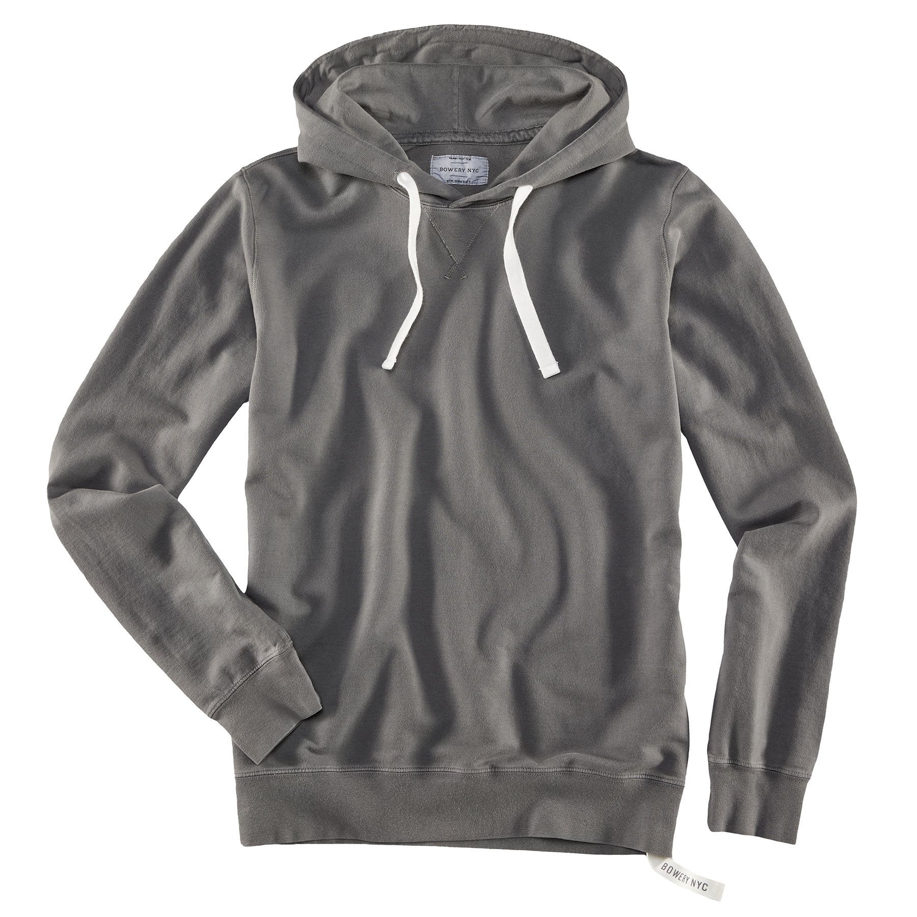 Bowery NYC Hoodie Essential Grey – Bad and Bold - Biker's finest