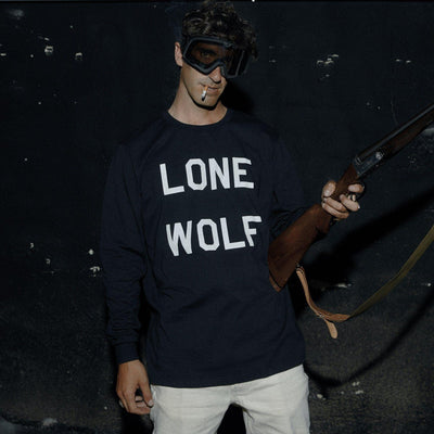El Solitario Longsleeve Lone Wolf