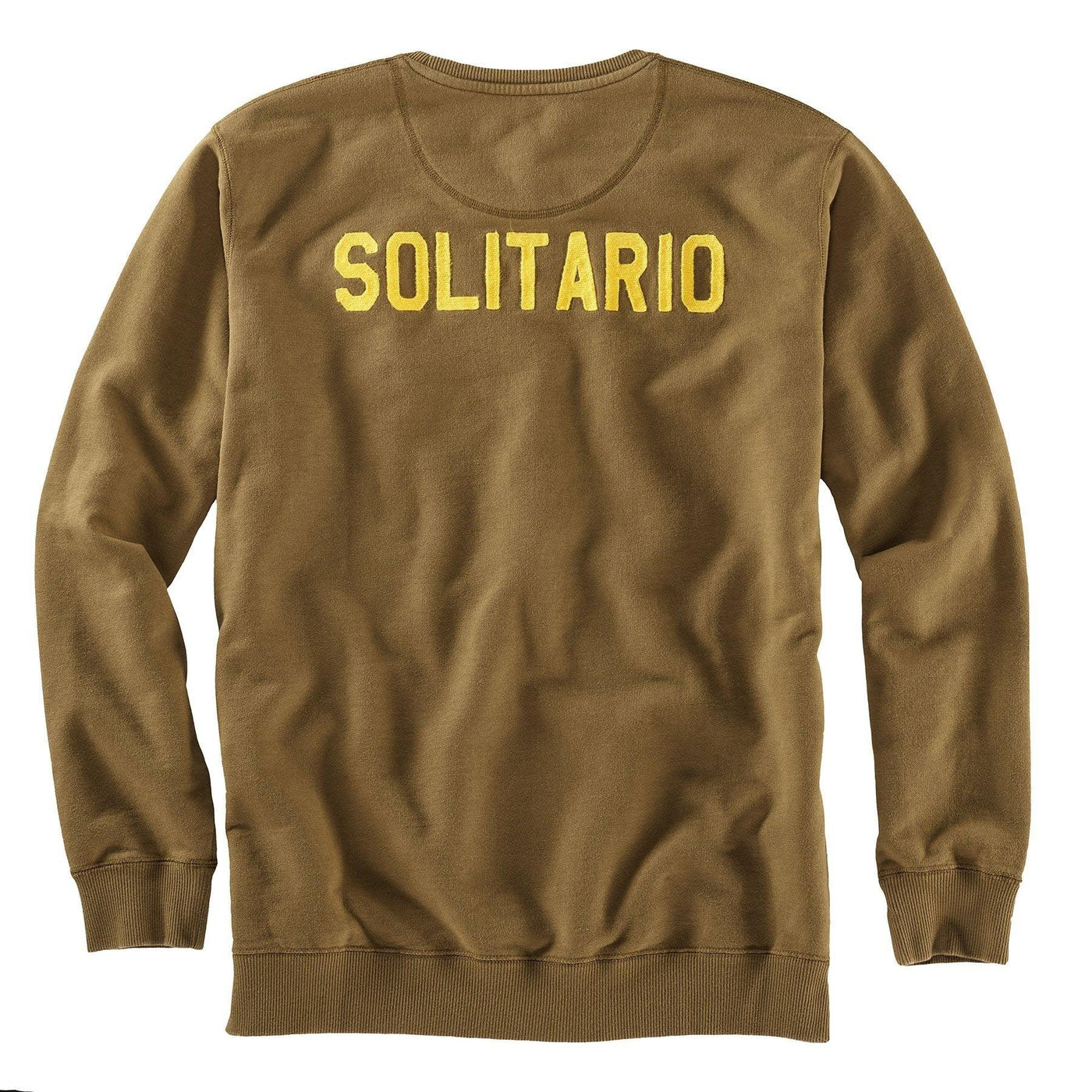 El Solitario Pullover Basic Embroidered Green