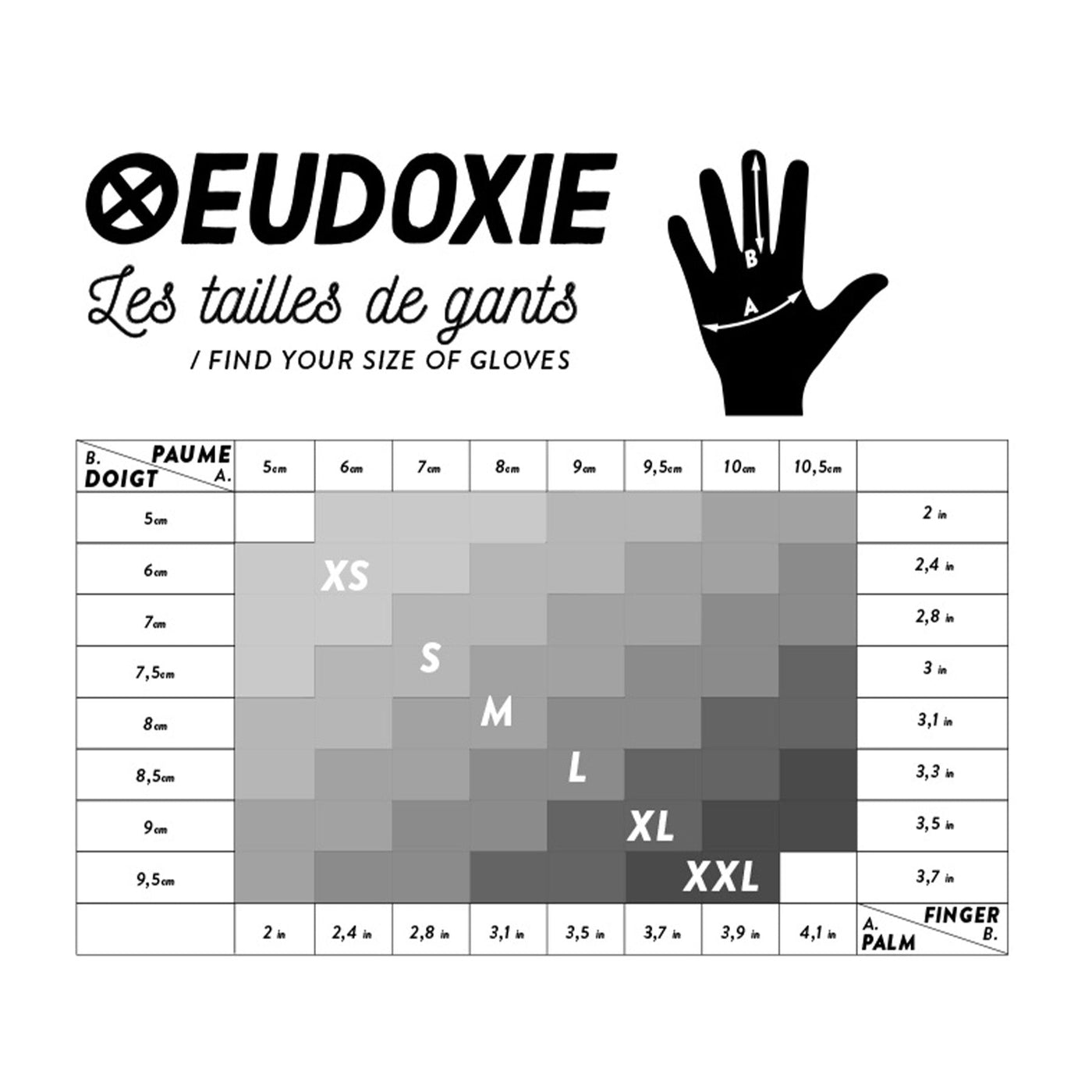 Eudoxie Lederhandschuhe Clear