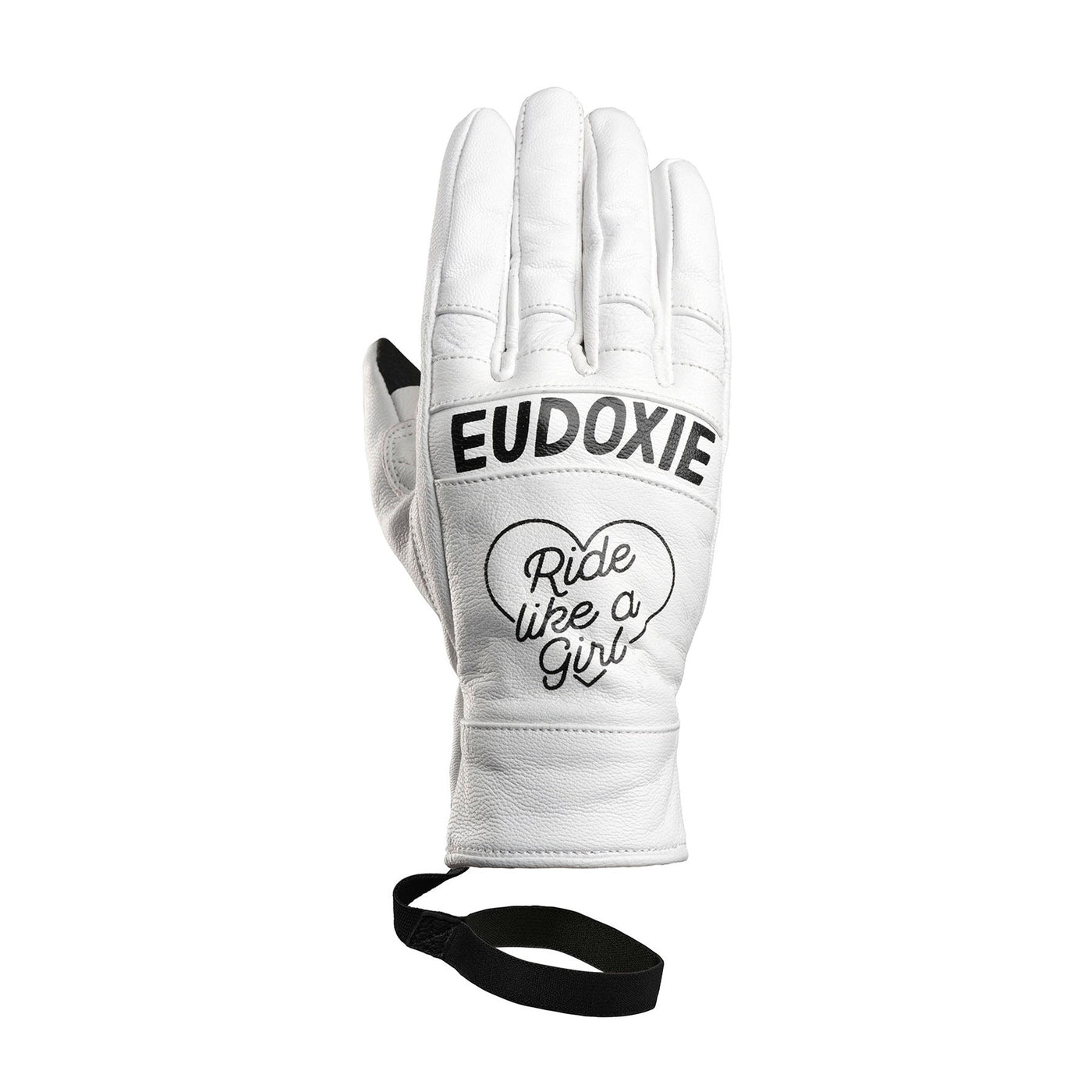 Eudoxie Lederhandschuhe Clear