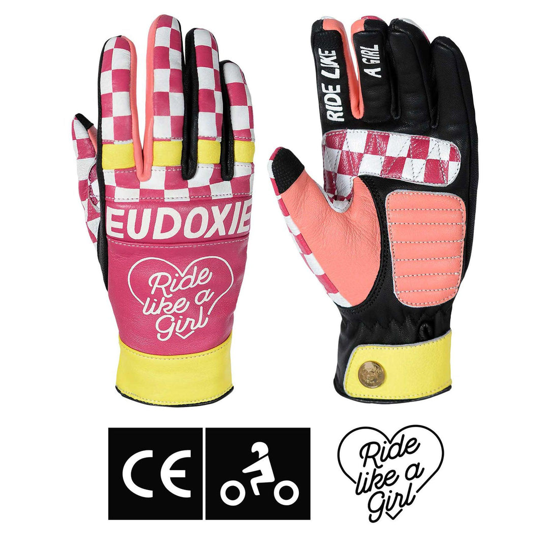 Eudoxie Lederhandschuhe Pop