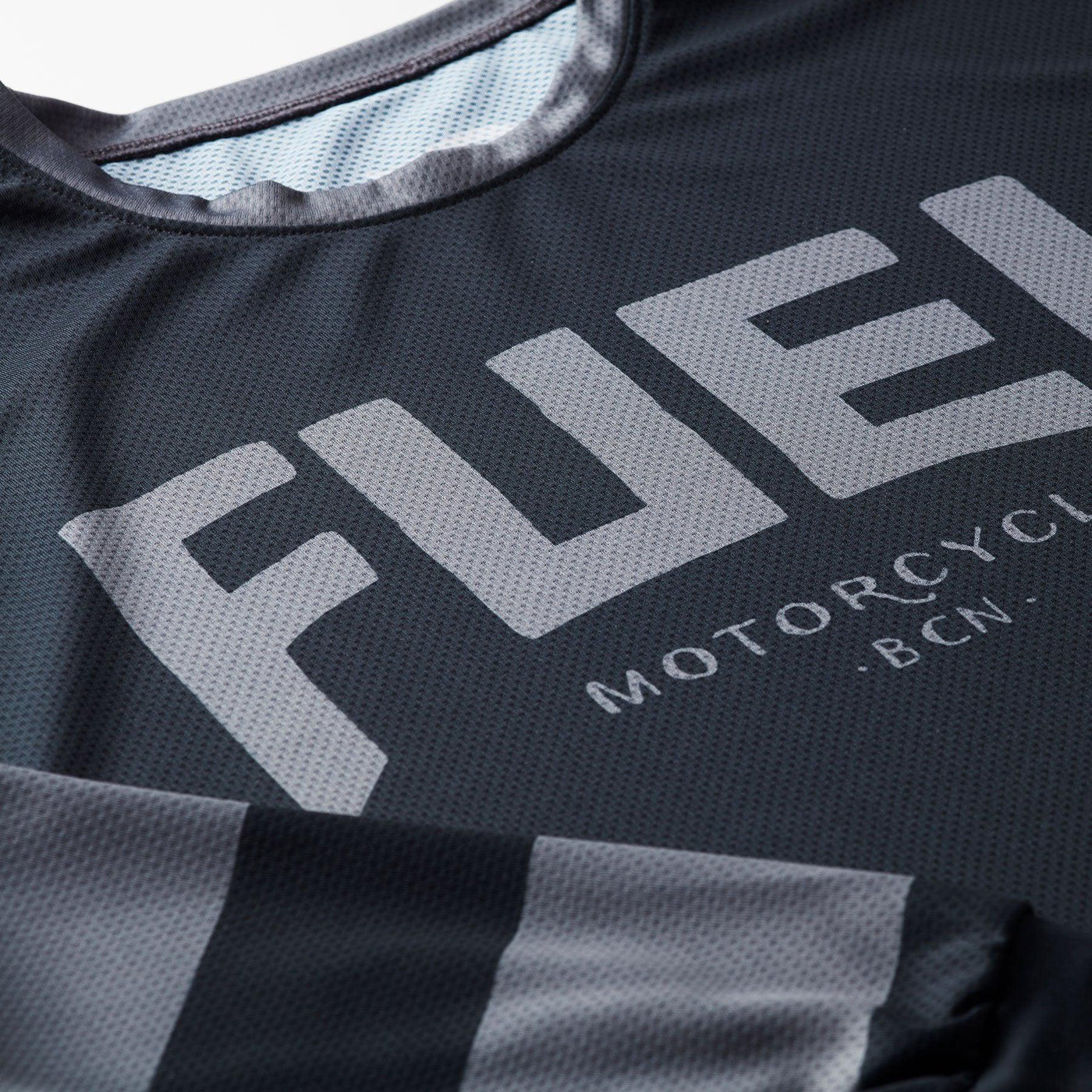Fuel Enduro Moto Jersey Grey Stripes