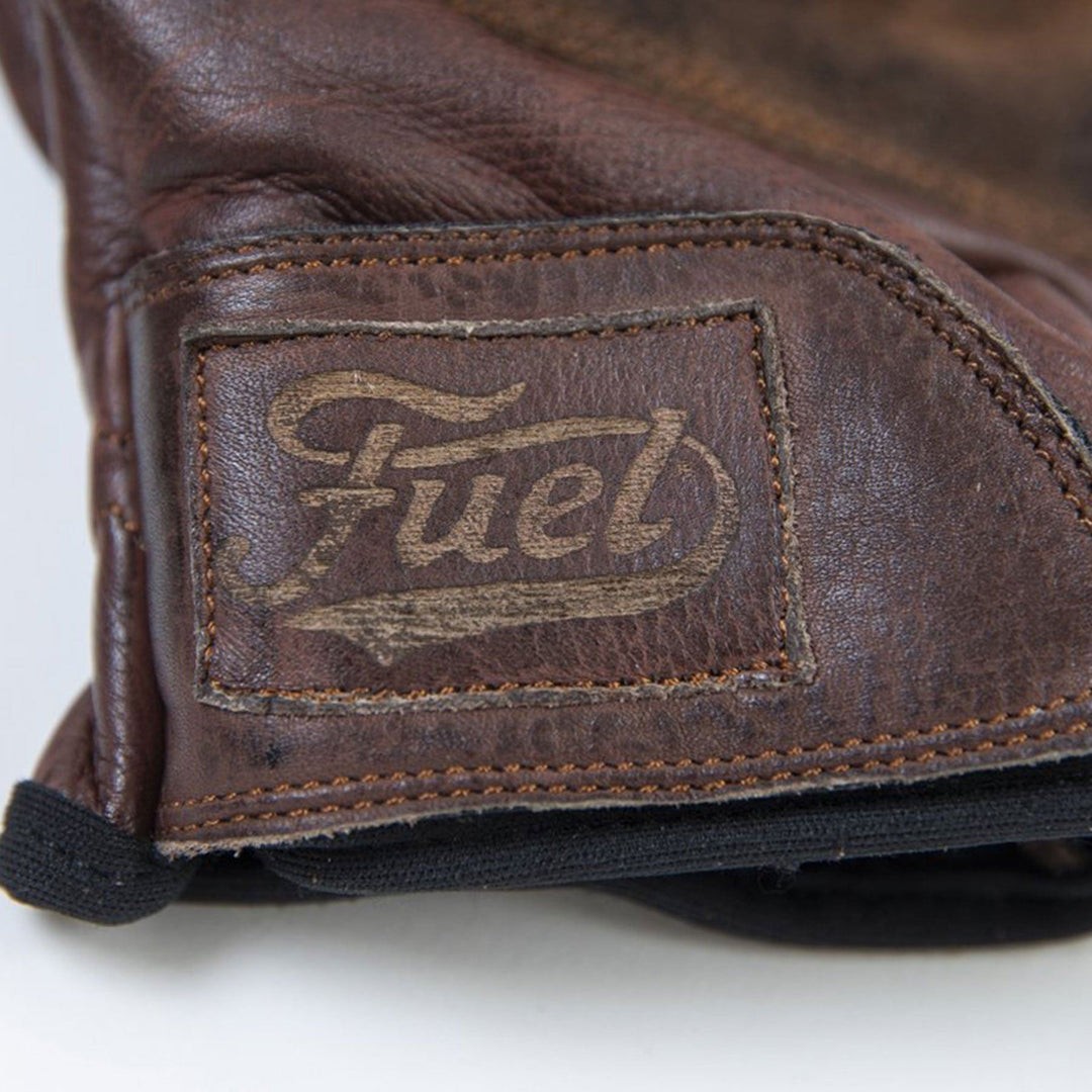 Fuel Lederhandschuhe Rodeo dunkelbraun