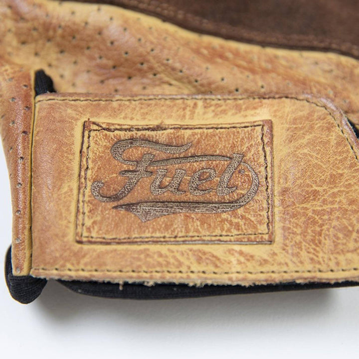 Fuel Lederhandschuhe Rodeo natur-braun