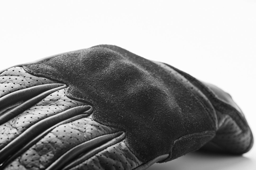 blackfield handschuhe Fuel "Rodeo" Leder-Handschuhe Schwarz – Bad and Bold