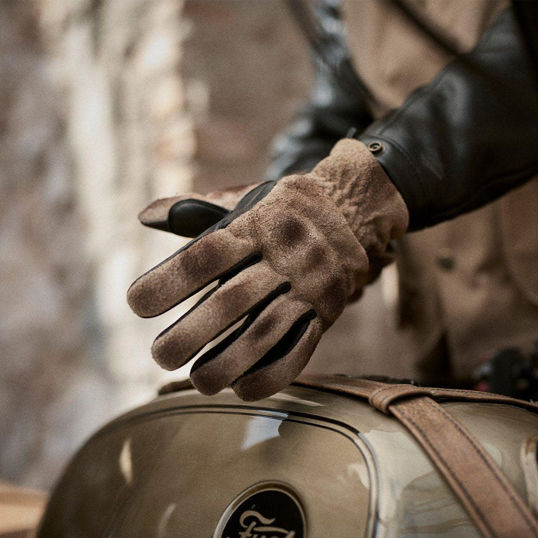 Leather Pelletteria Denti Modest Vintage Player Guantoni Da Boxe