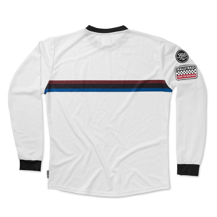 Fuel Longsleeve Rally Raid Jersey White