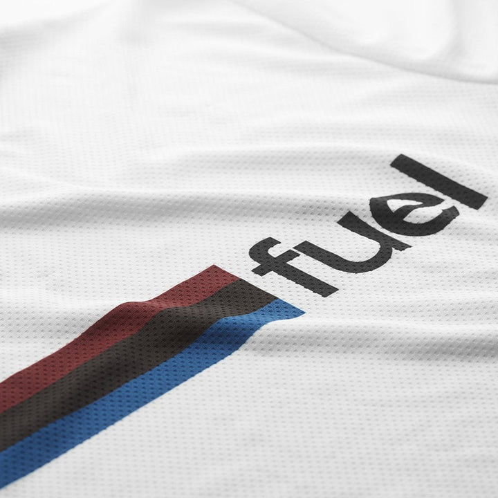 Fuel Longsleeve Rally Raid Jersey White