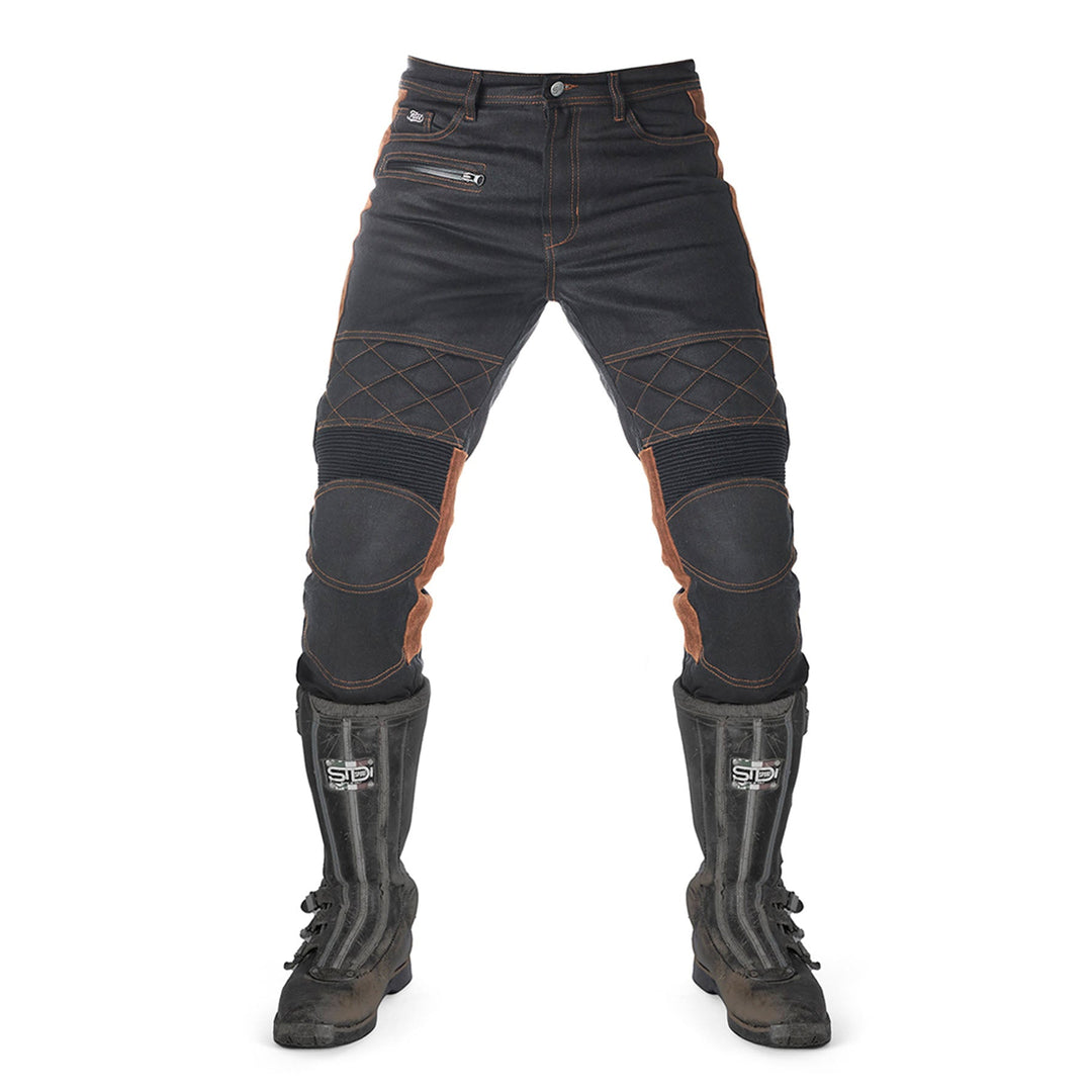 Fuel Motorradhose Sergeant 2.0 Waxed Denim