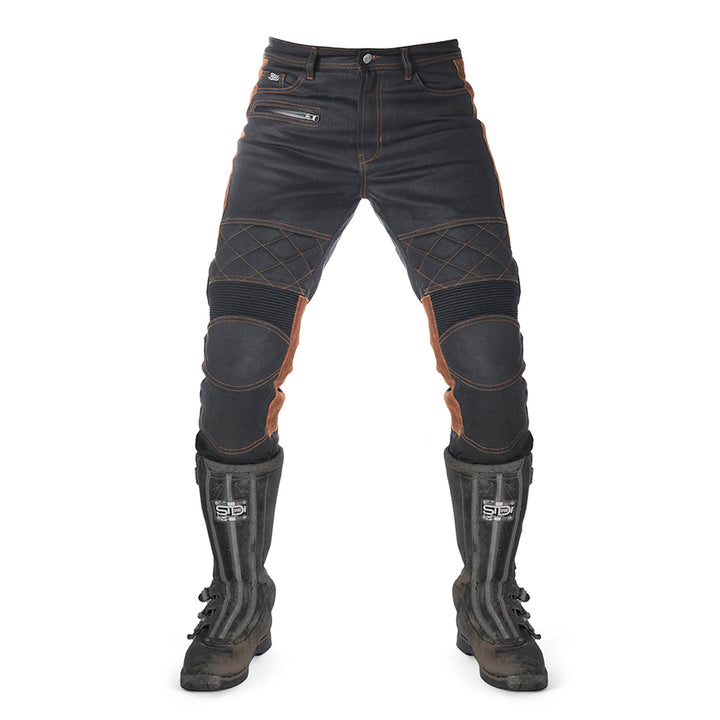 Fuel Motorradhose Sergeant 2.0 Waxed Denim