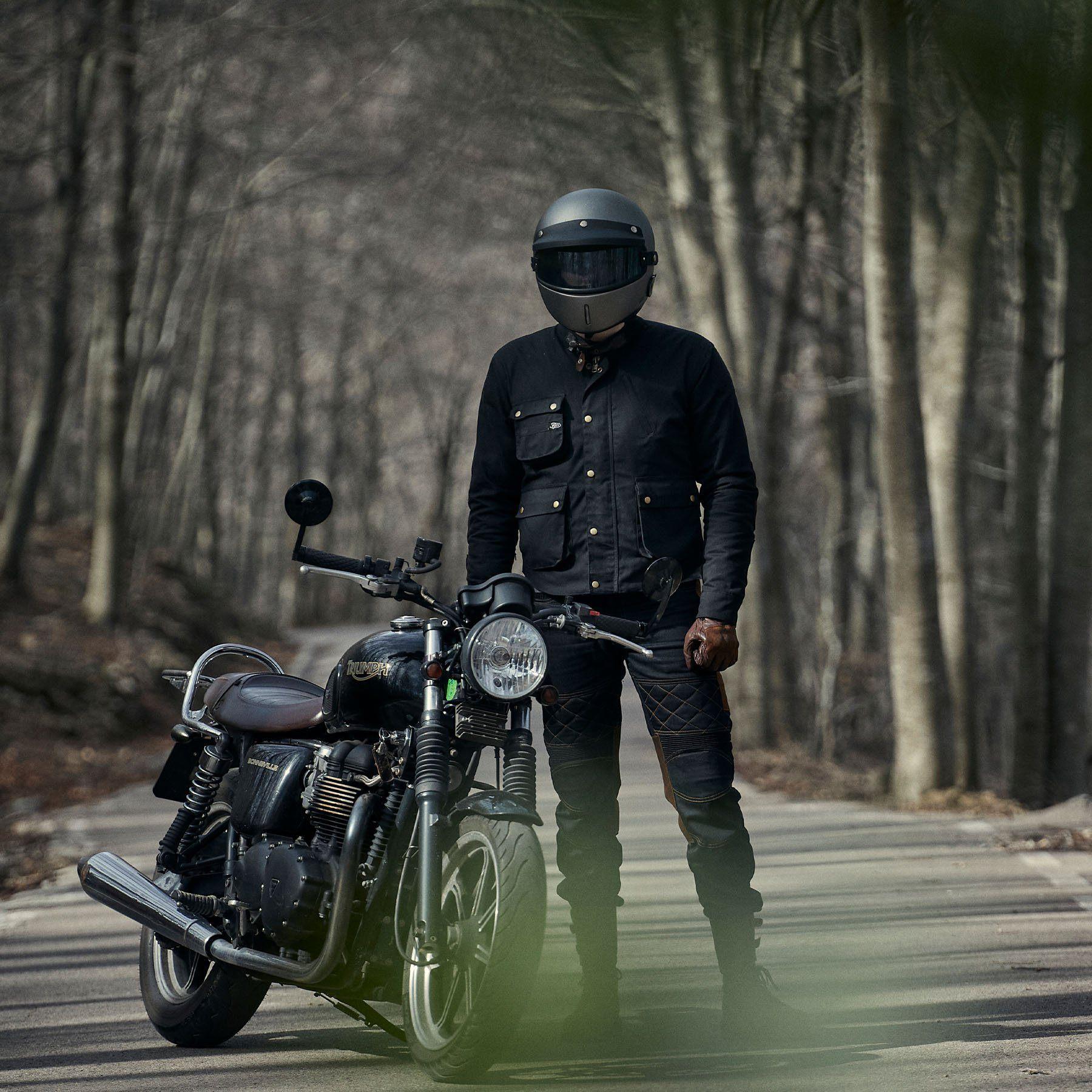 Fuel Motorcycle Jacket Division 2.0 Black – Bad and Bold - Biker's