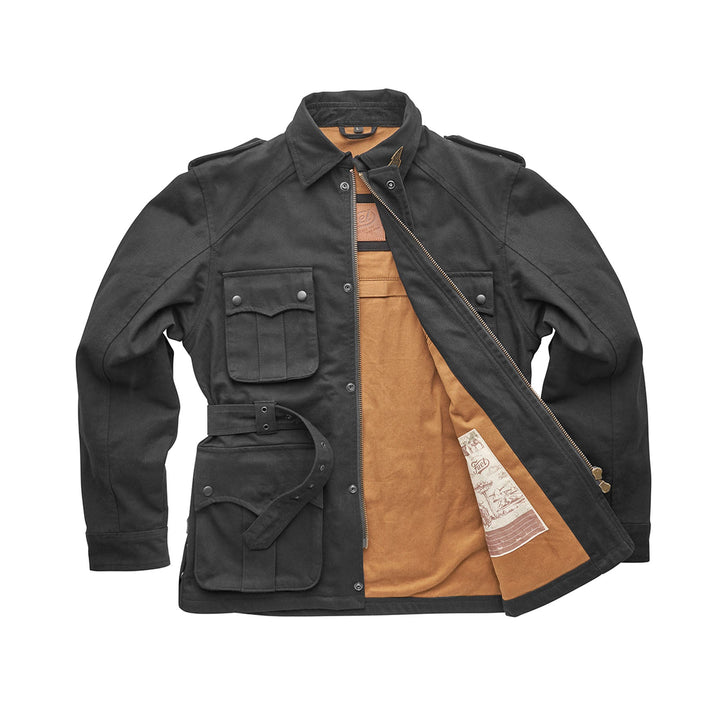 Fuel Motorradjacke Safari Jacket Black