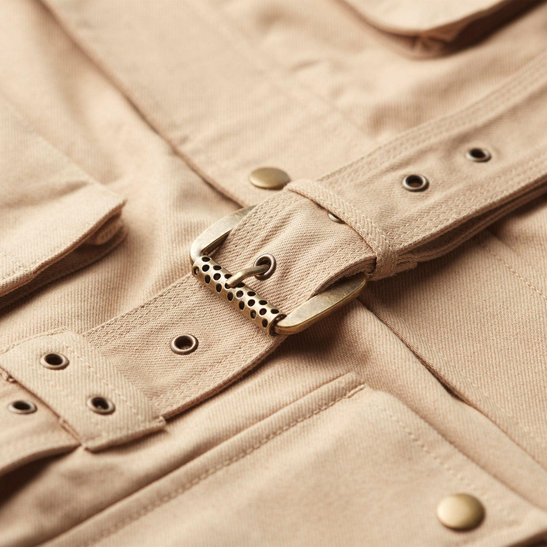 Fuel Motorradjacke Safari Jacket Sand