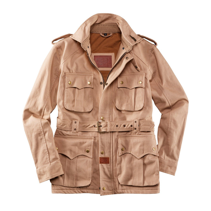 Fuel Motorradjacke Safari Jacket Sand