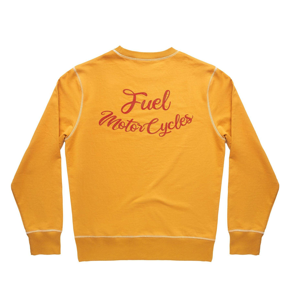 Fuel Pullover Crew Mustard