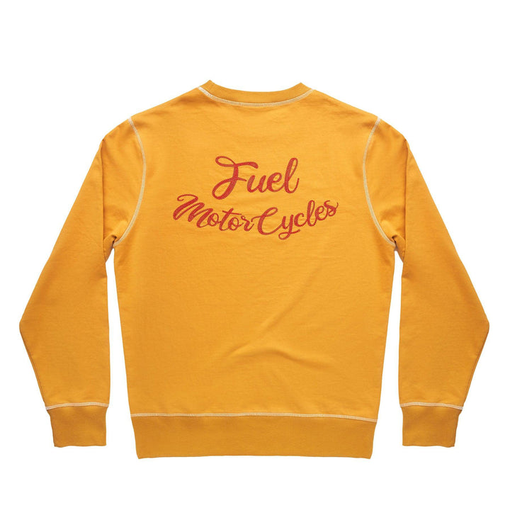 Fuel Pullover Crew Mustard