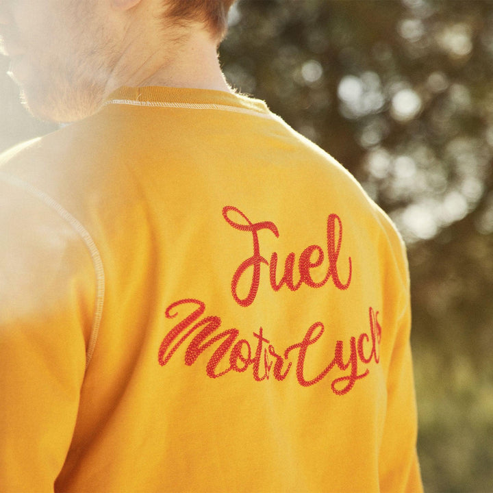 Fuel Pullover Crew Mustard