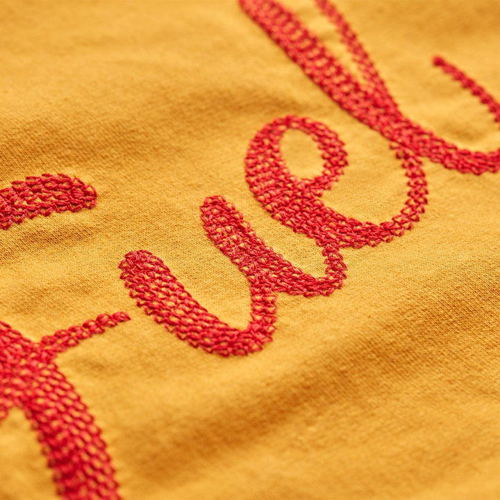 Fuel Pullover Crew Mustard