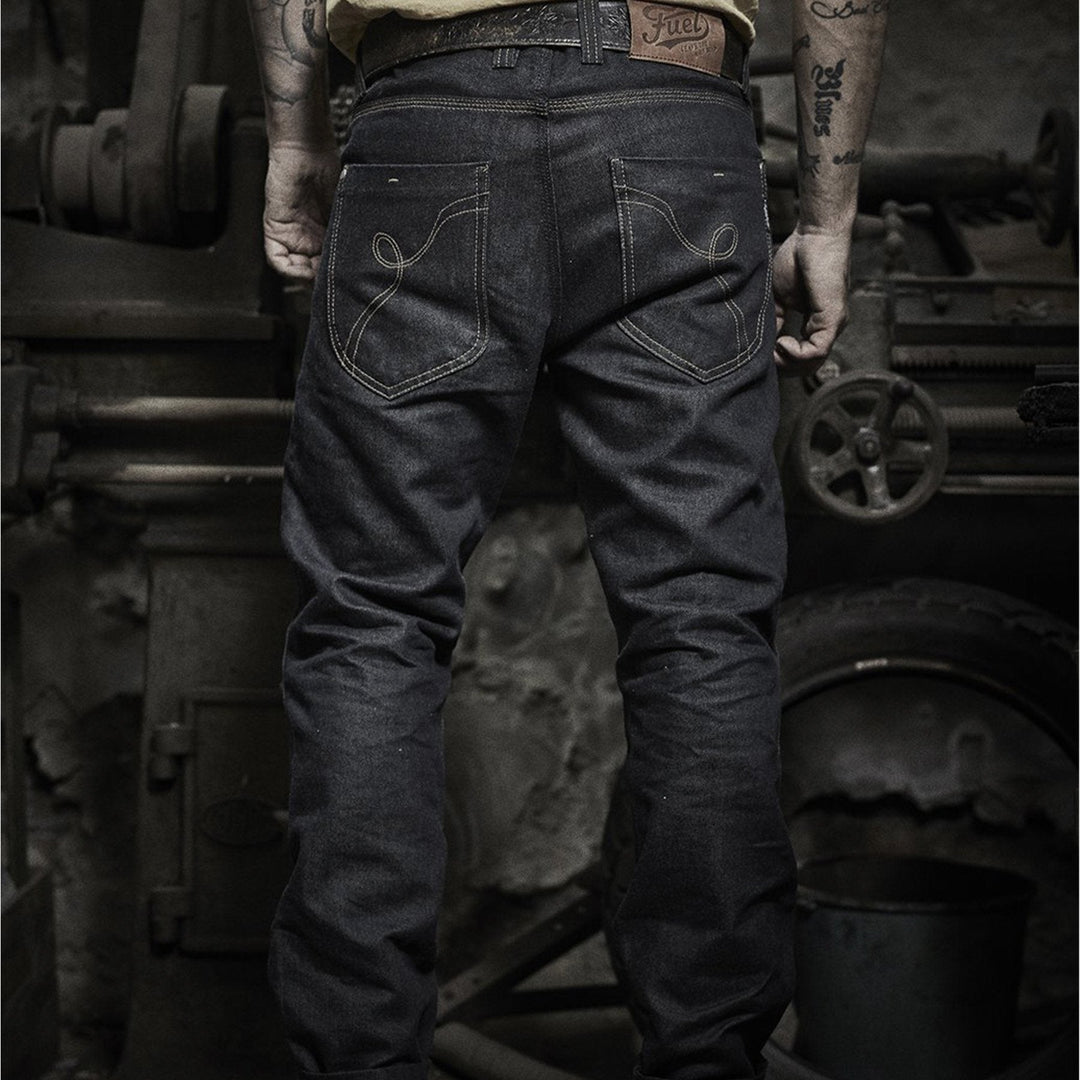 Fuel Selvedge Denimjeans Greasy