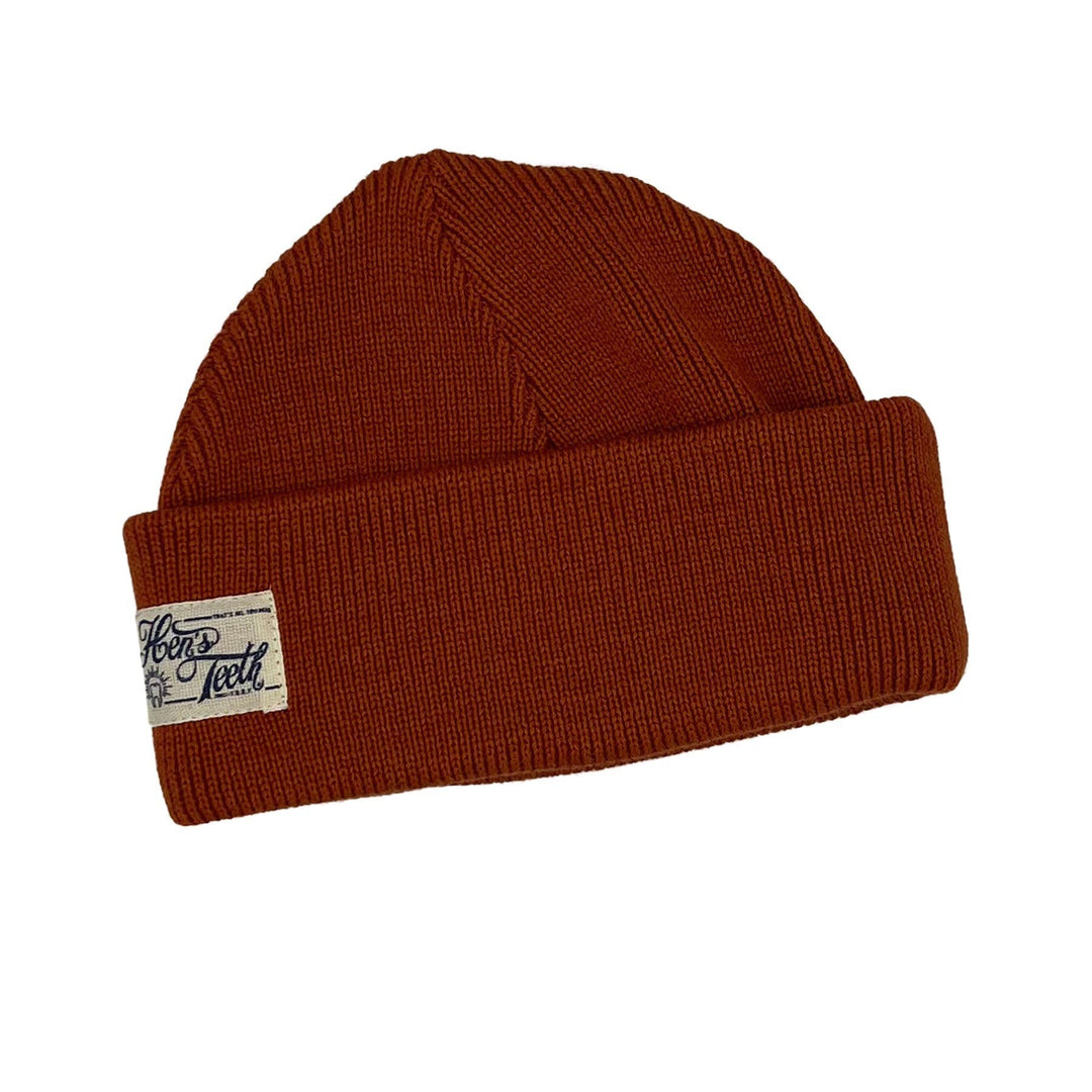 Hen's Teeth Beanie Rust