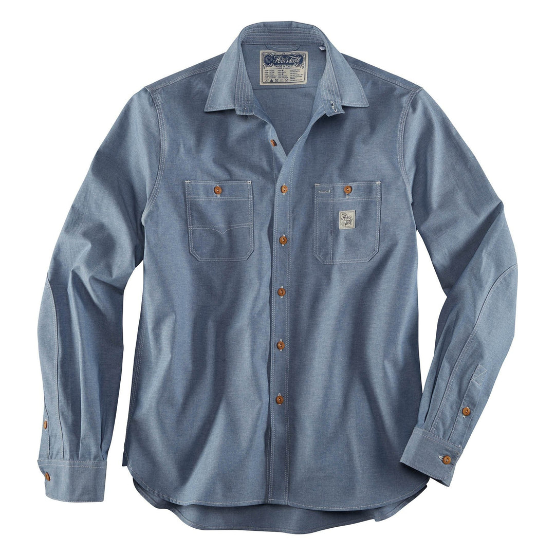 Hen's Teeth Hemd Chambray