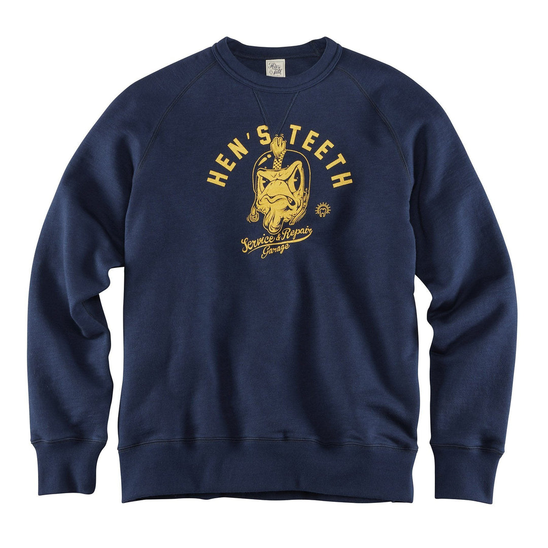 Hen's Teeth Sweater Service & Repair Navy