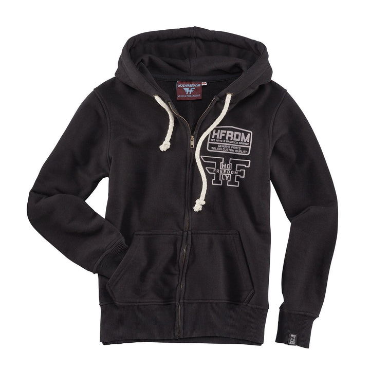 Holy Freedom Sweater Fullzip Black