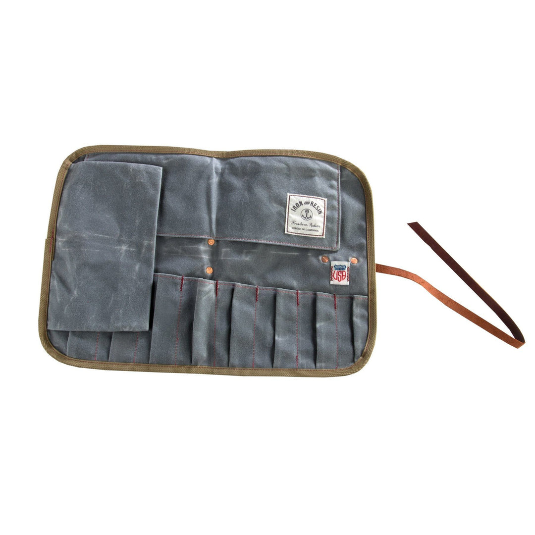 Iron & Resin Werkzeugrolle Tool Roll Grey