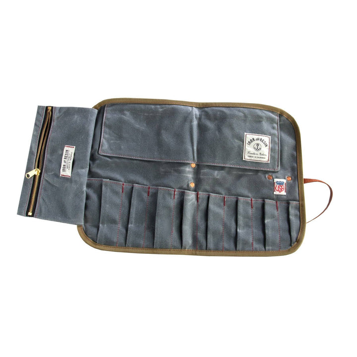 Iron & Resin Werkzeugrolle Tool Roll Grey