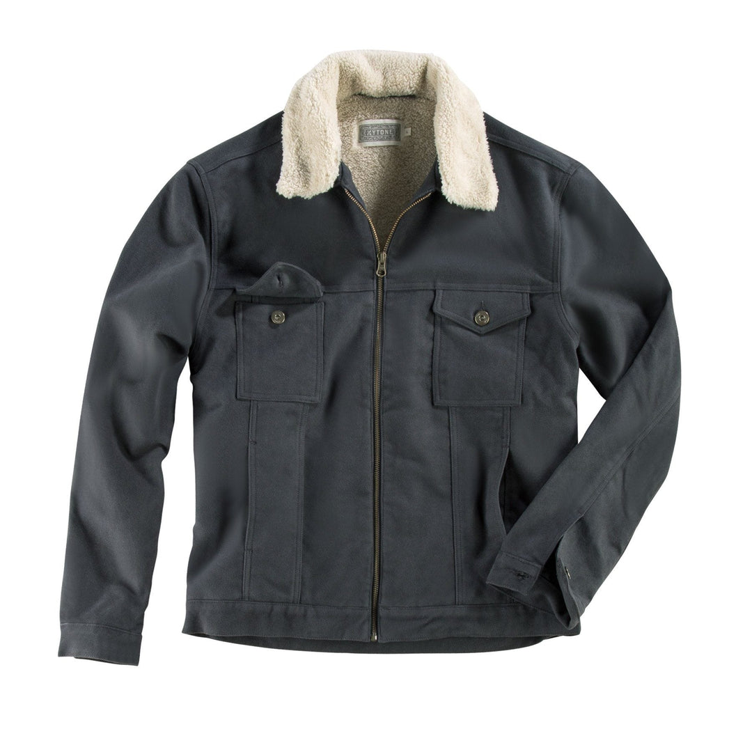 Kytone Kyne Moleskin Jacke Grau