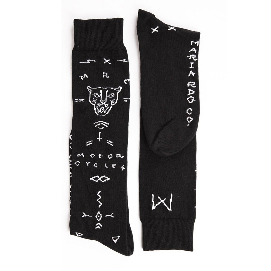 Maria Riding Company Skater Socks Black Tiger