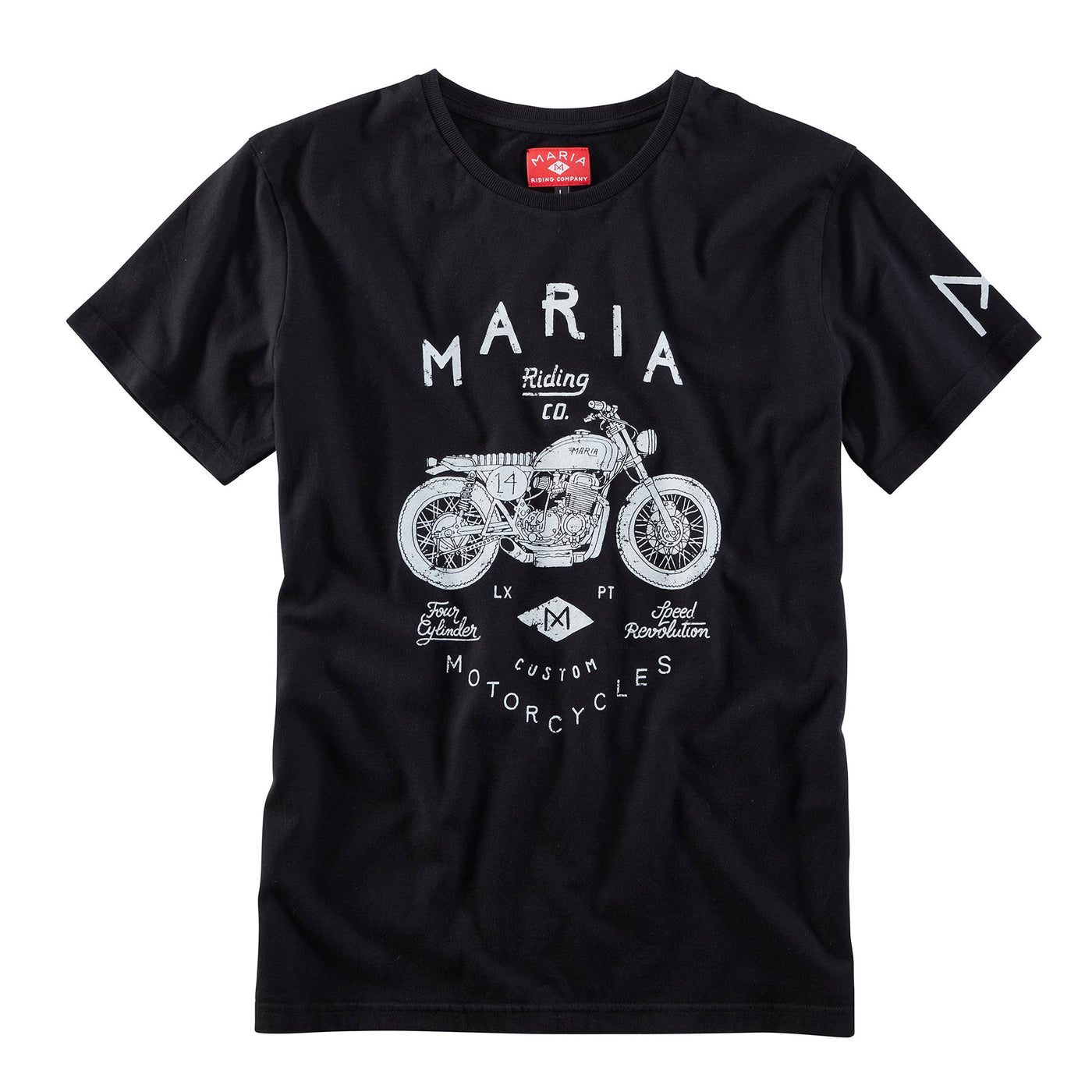 Maria Riding Company T-Shirt Speed Revolution Black