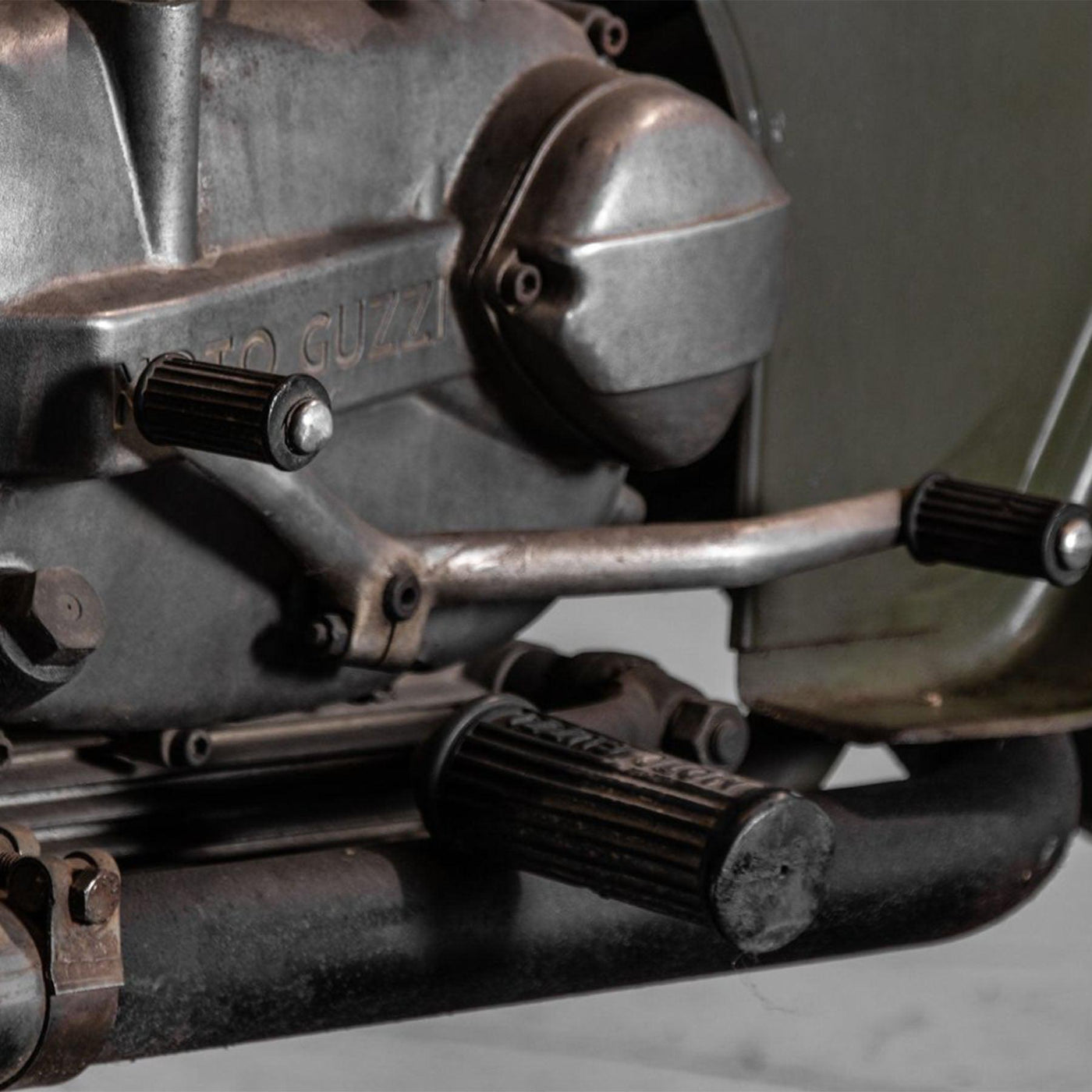 Moto Guzzi 500 Nuovo Falcone Militare von 1970