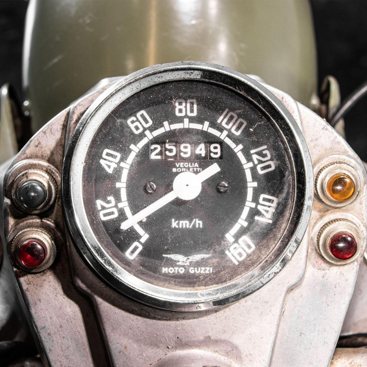 Moto Guzzi 500 Nuovo Falcone Militare von 1970