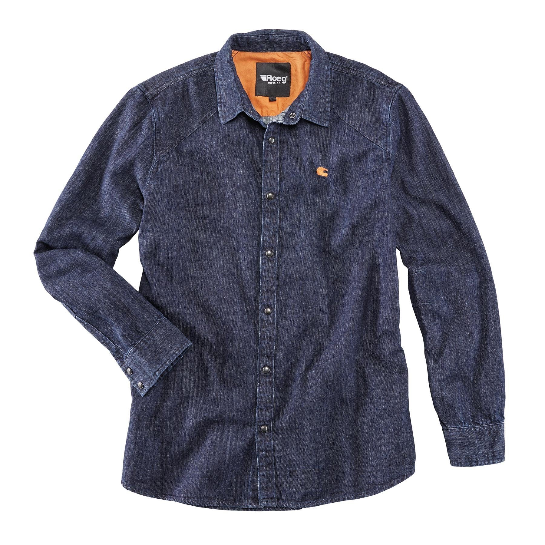 Roeg Bear Denim shirt – Bad and Bold - Biker's finest