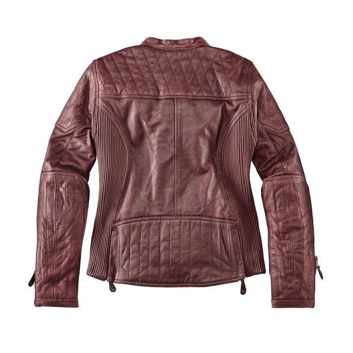 Roland Sands Damenjacke Trinity Oxblood