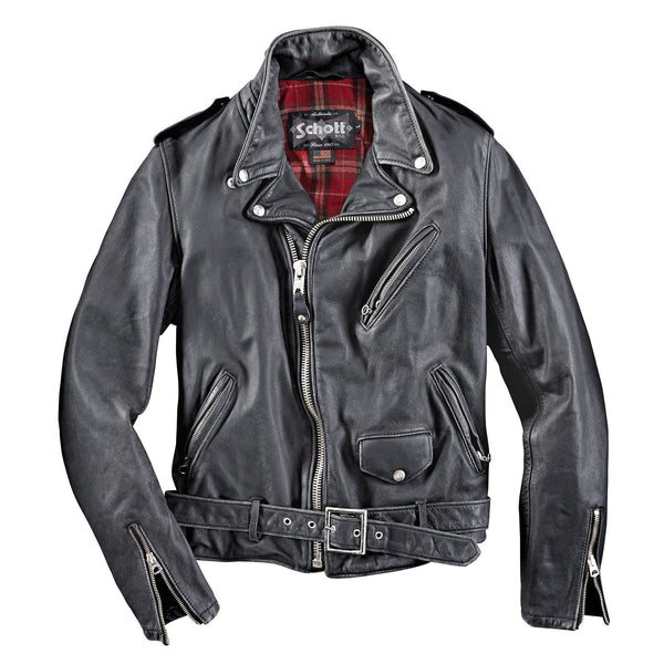 Schott N.Y.C. Perfecto Vintage Herren Lederjacke Schwarz Bad and Bold Biker s finest