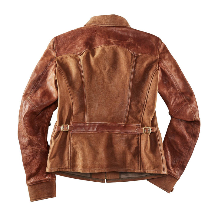 Thedi Lederjacke Twill Buffalo