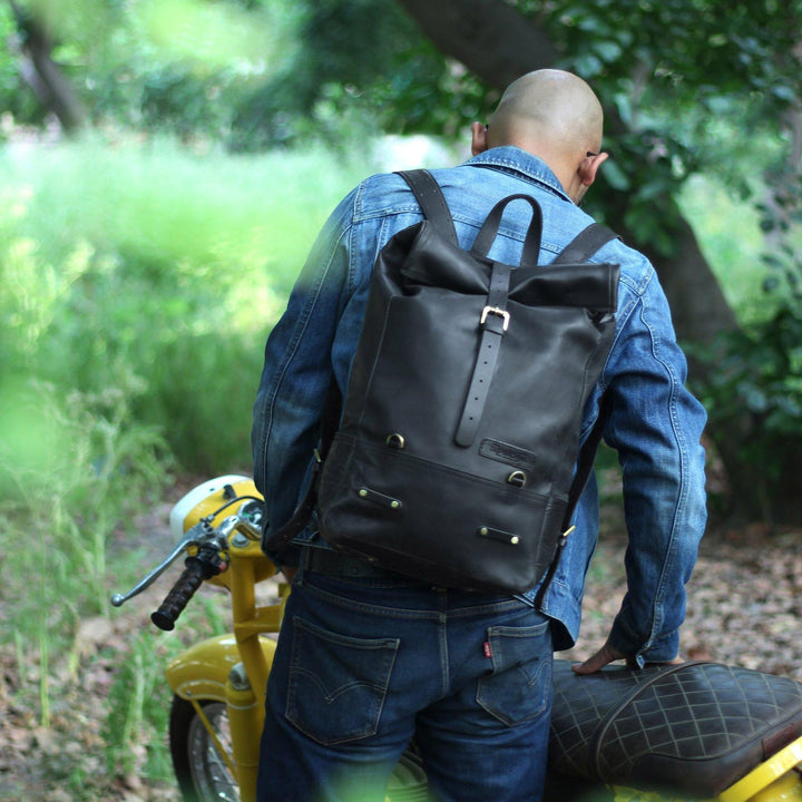 Trip Machine Backpack Pannier Black