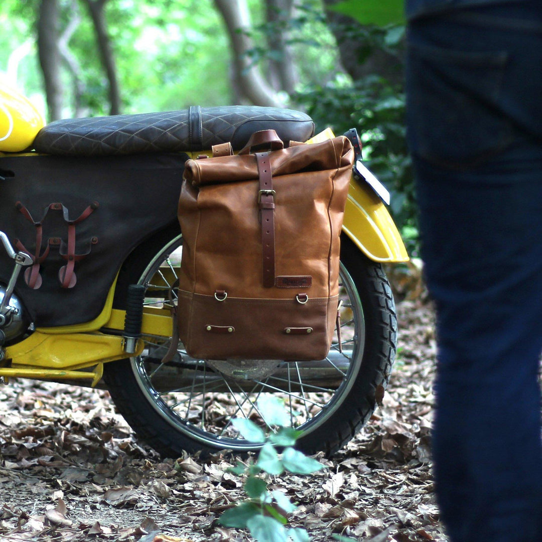 Trip Machine Backpack Pannier Tan