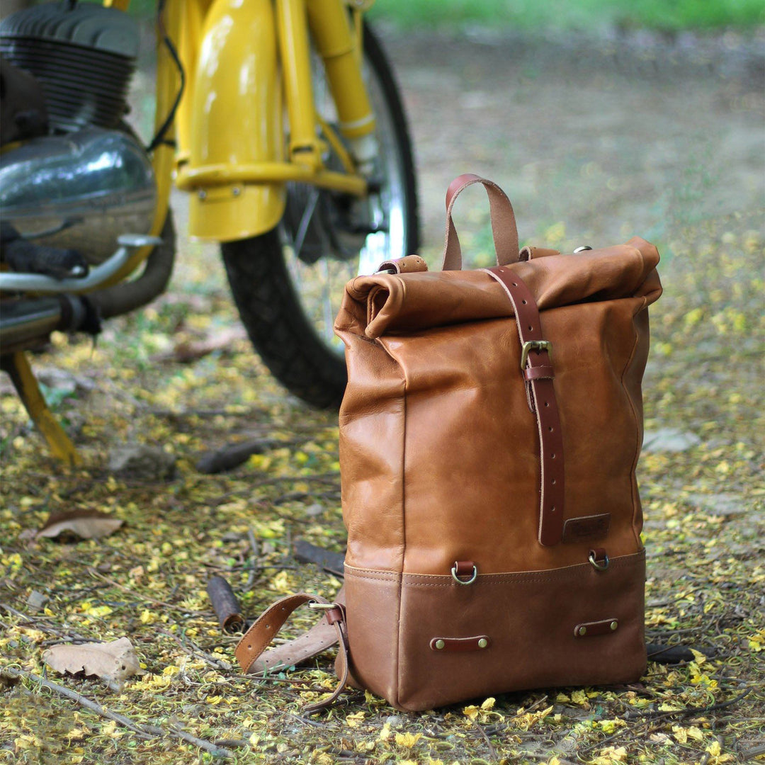 Trip Machine Backpack Pannier Tan