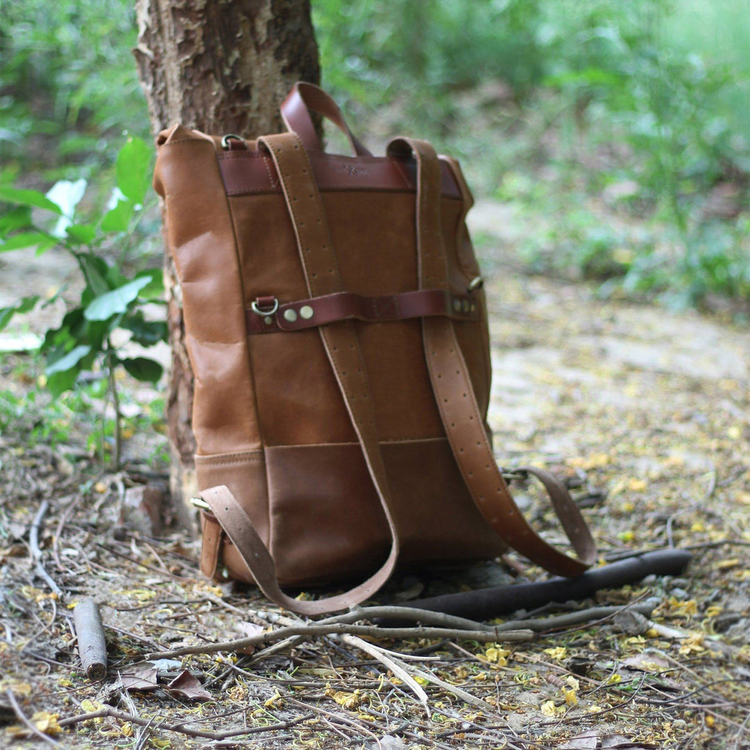 Trip Machine Backpack Pannier Tan