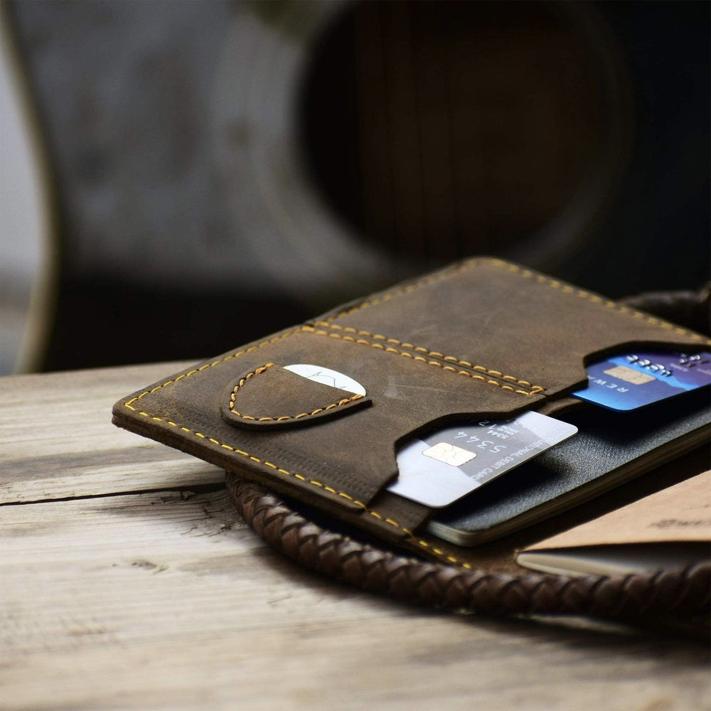 Trip Machine Explorer Wallet Brown