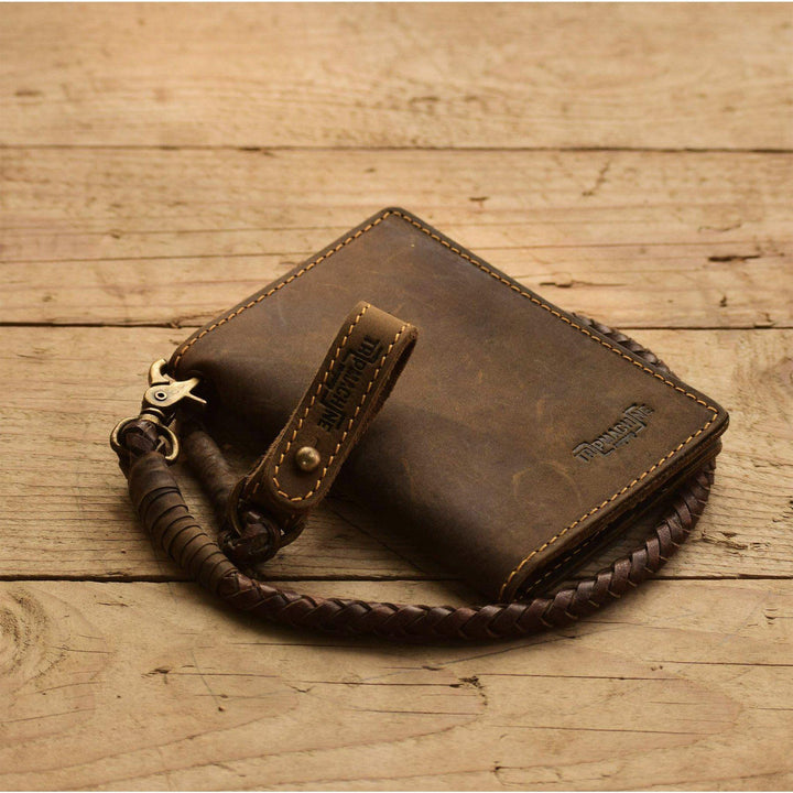 Trip Machine Explorer Wallet Brown