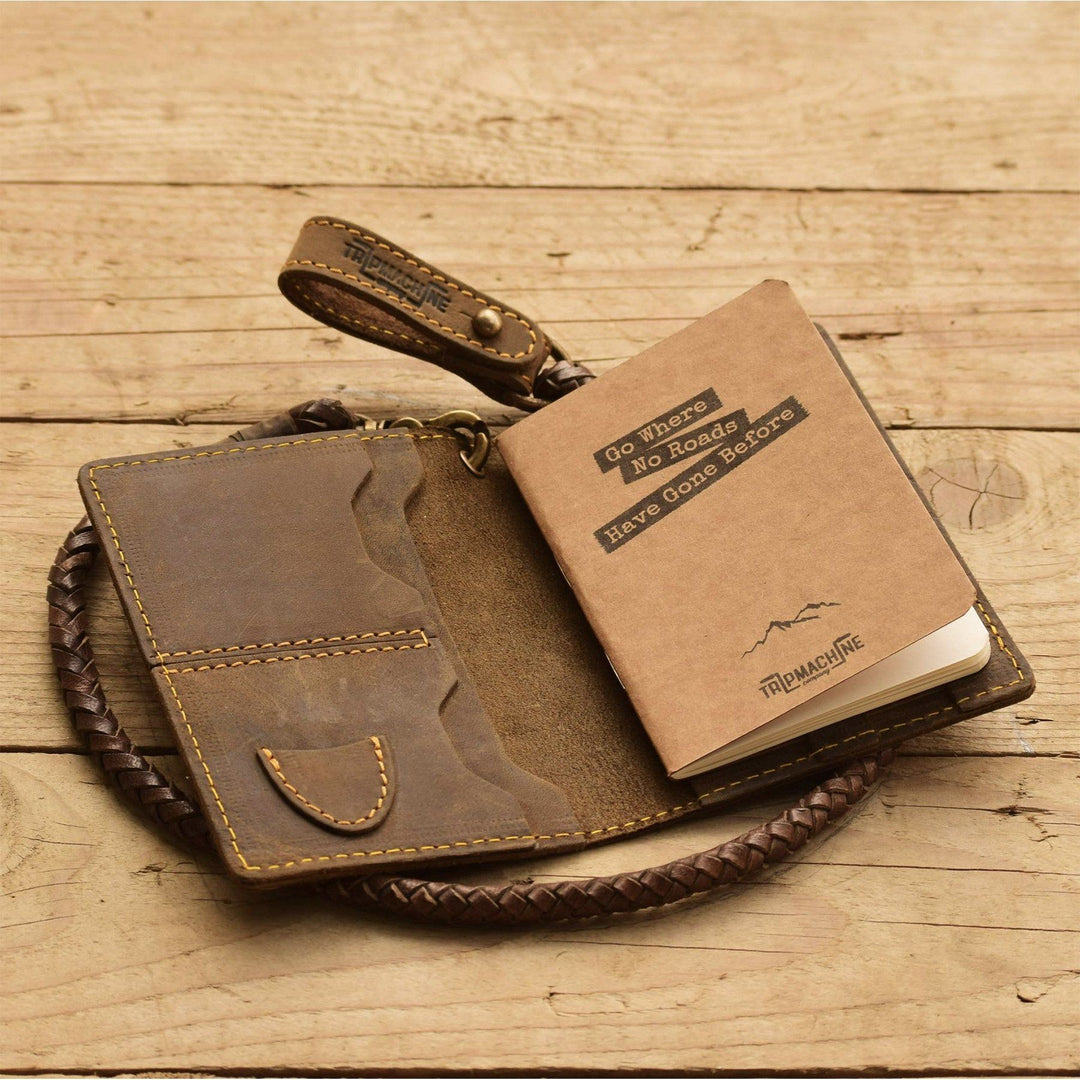 Trip Machine Explorer Wallet Brown