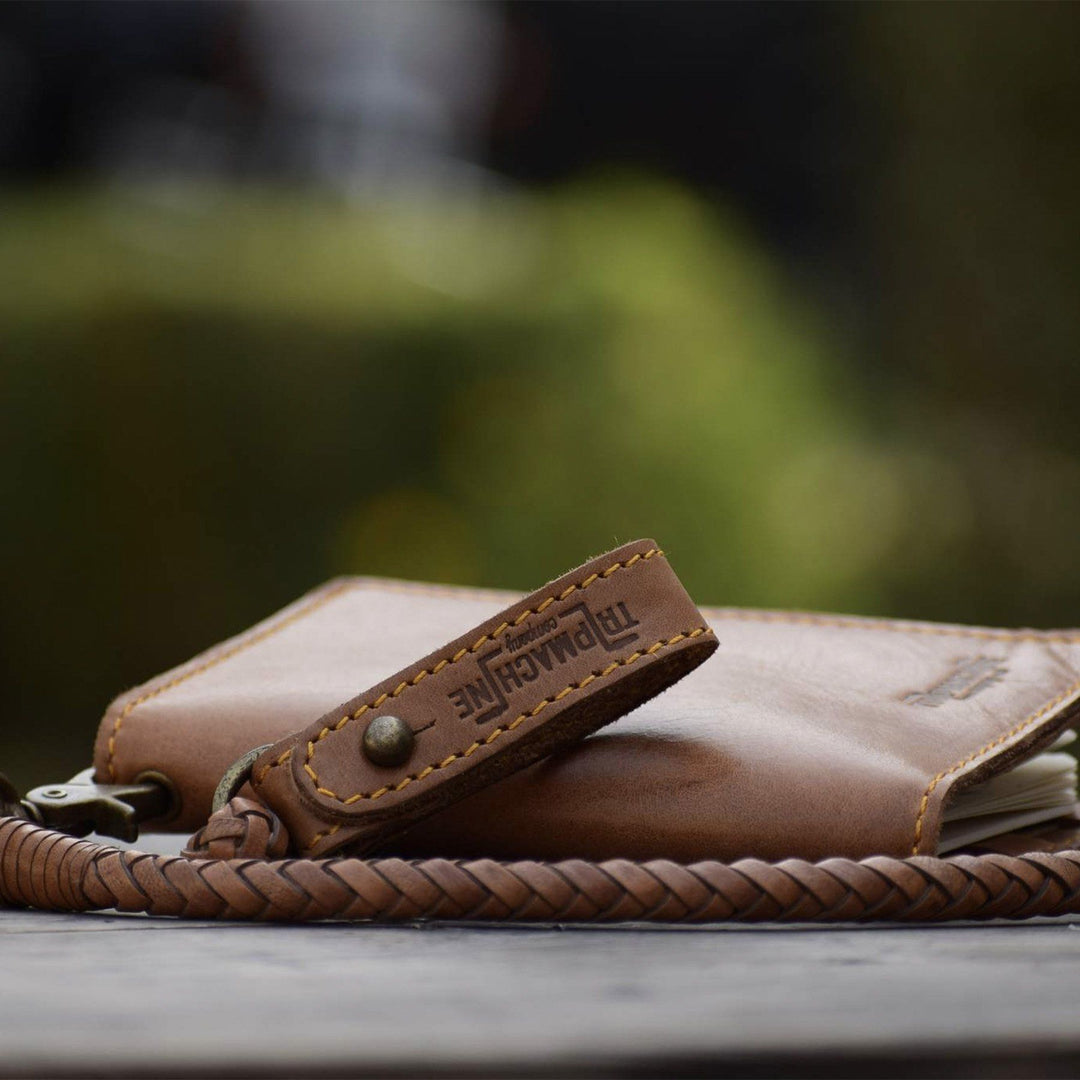 Trip Machine Explorer Wallet Tan